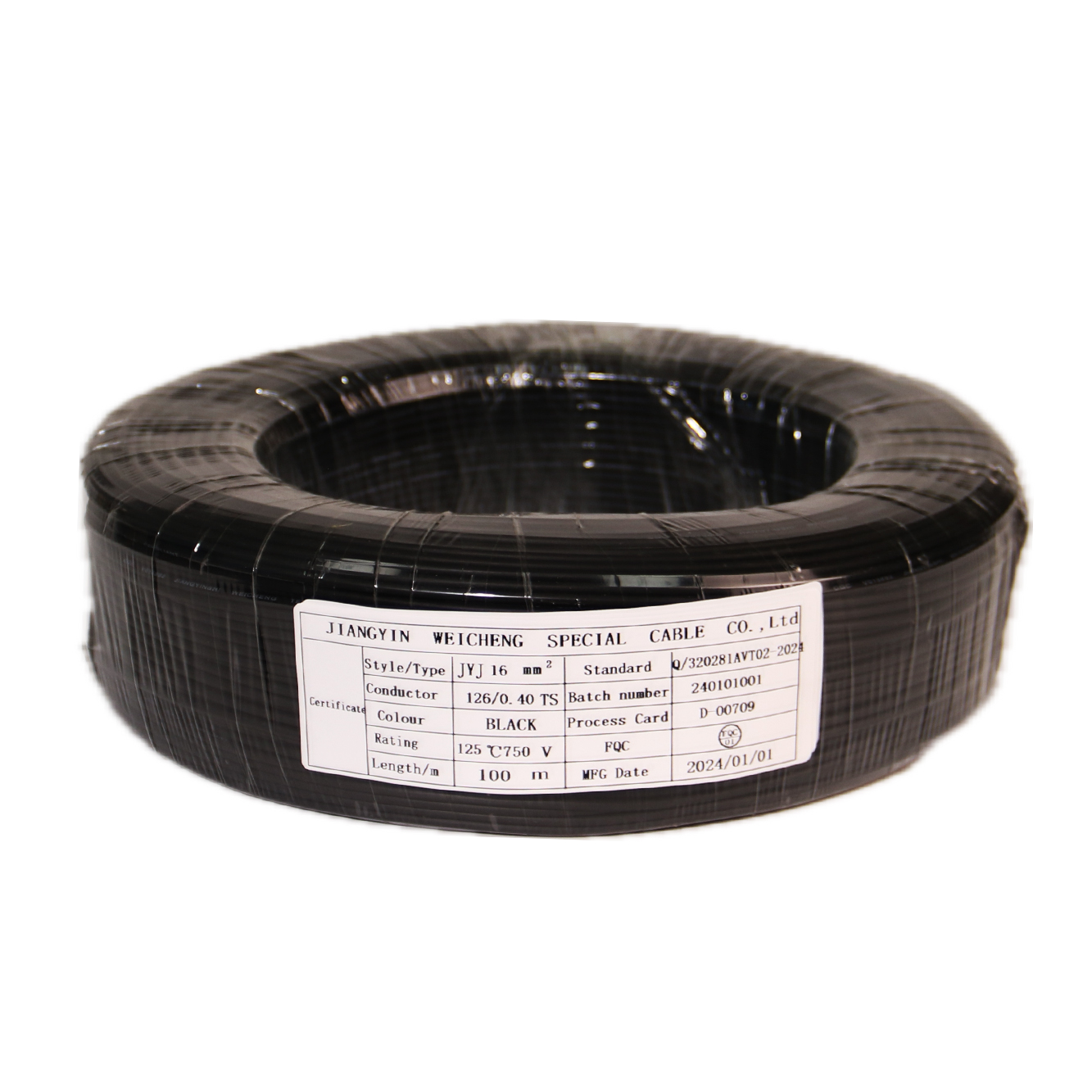 JYJ125 JYJ155 750VXLPE insulated motor winding lead wire JYJ 16mm 125℃
