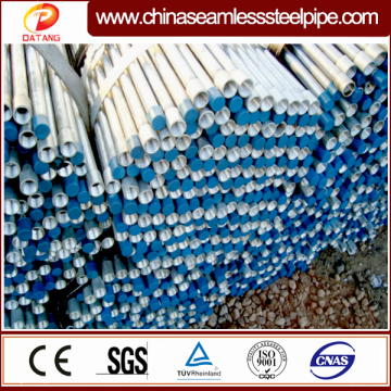 ERW carbon steel pipe hot dipped galvanized steel pipe