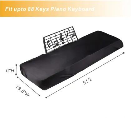 Custom Size LOGO Piano Cover - Professional Manufacturer Waterproof Stretchy Dust Cover
