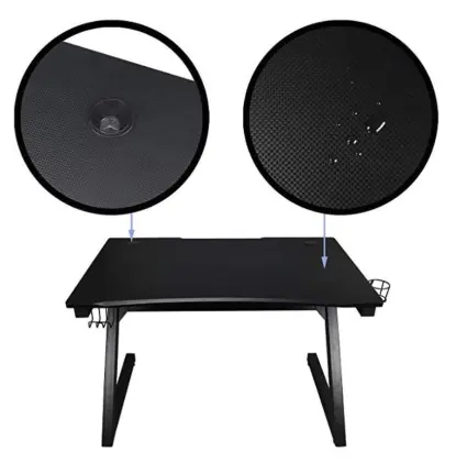 Adjustable LED Gaming Desk for Professional Gamers