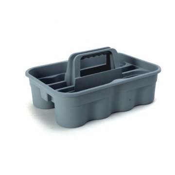 2024 Top-Rated Grey Commercial Tool Caddy for Efficient Floor Cleaning in Restaurants and Offices