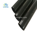 Light weight carbon fiber tube 3K twill plain
