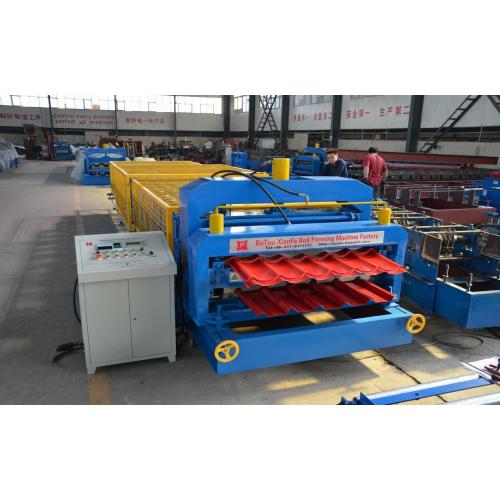 Salable Steel Double roof tile machine