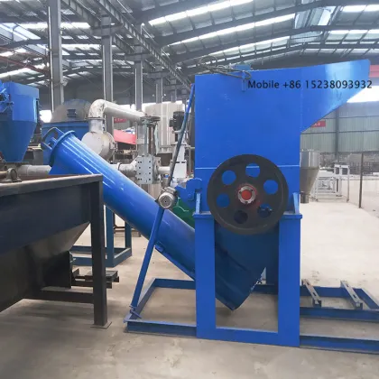 Moxin Oil Plastic Crusher Washing Recycling Line