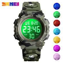 2020 SKMEI Boys Girls Electronic Digital Watch Outdoor Military Sport Watches Clock 50M Waterproof Wristwatch For Children Kids