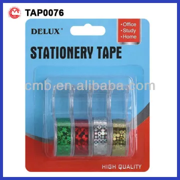 CLEAR REFLECTIVE TAPE BEAUTY DESIGN WITH EXCELLENT ADHESION