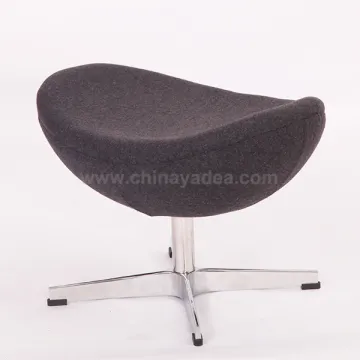 Commercial furniture leisure chair fabric egg chair stool ottoman