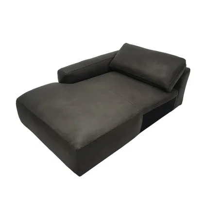 Lazy combination sofa black