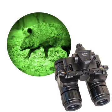 Head-Mounted Digital Gen 3 PVS31 P45 FOM1600 + P43 Night Vision Goggles for Wildlife Observation