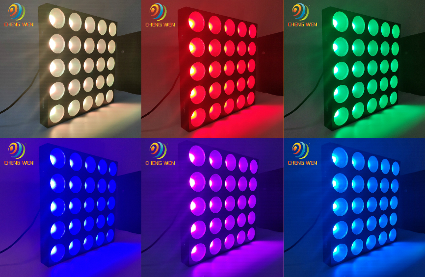 25pcs*3w led matrix disco dj