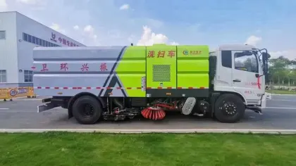 1.2M3 Water tank 4.2m3 Dust Tank For Sweeper