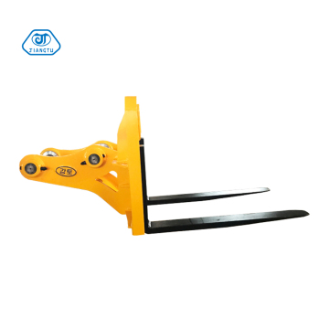 Excavator Pallet Forks and Grapple Attachments for Forklifts