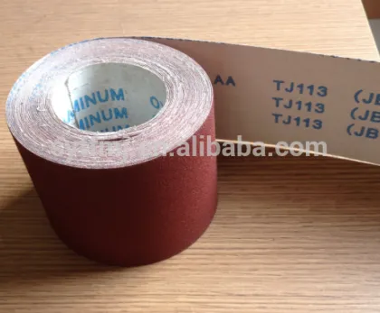 hand tear cloth type sanding belt in vsm abrasives