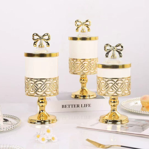 Vintage Elegant Multi-purpose Plastic Jars with Lids