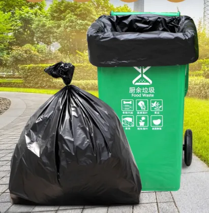 Heavy Duty Black Trash Bags for Contractors - Super Thick Plastic Bags for Trash and Storage