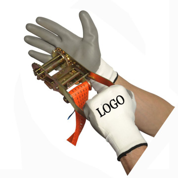 13G HPPE Shell Nitrile Breathable Foam Coated Heavy Duty Industrial Cut Resistant Gloves