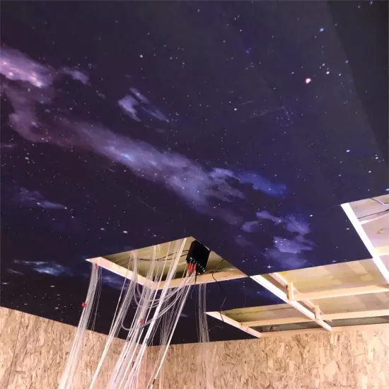 RGB CCT Selectable Fiber Optic Light-Up Drawing Board Star Ceiling Panel
