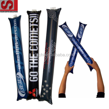 Aanpasbare opblaasbare promotionele gejuich sticks voor voetbalfans