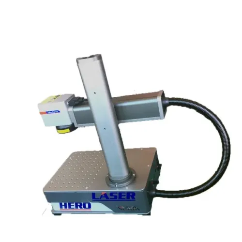 20W lasermarkeringsmaskin för mobiltelefonomslagslogotyp
