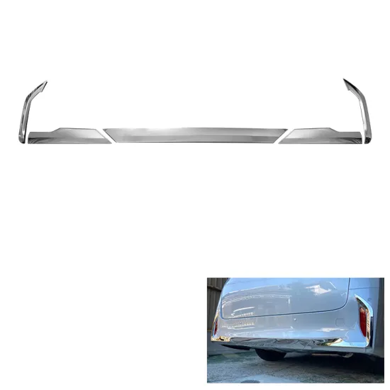 OEM ODM Chrome Rear Bumper Trim for Toyota Alphard 40 2023