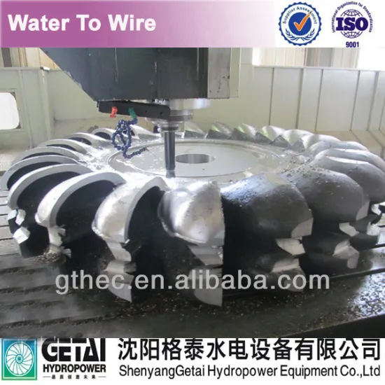 Anti-erosion stainless steel pelton turbine wheel for water turbine rehabilitation and generator made in china from shenyang