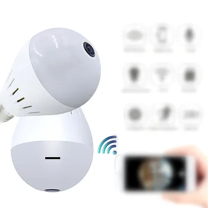 Wireless 360 Eyes Camera Security Motion Detection Camera