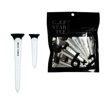 Eco-Friendly Plastic Golf Tees with Custom Logo and Nice Packaging