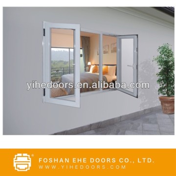 Swing Open Style and Casement Windows Type Modern Aluminum Windows