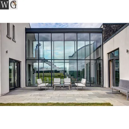 Thermal Break Aluminum Profile Glass Curtain Wall