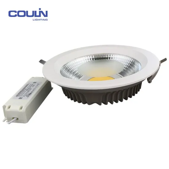 Coulin high quality high power dimmable cob led down light 30w