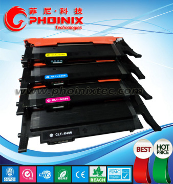 Color Toner Cartridge Compatible for Samsung CLT406, CLP-360/362/363/364/365/365W/367W/368