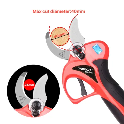 40 mm Electric Progressive Pruning Shear with Finger Protection