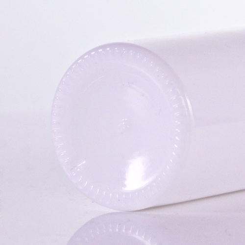 120ml opal white glass bottle with white cap