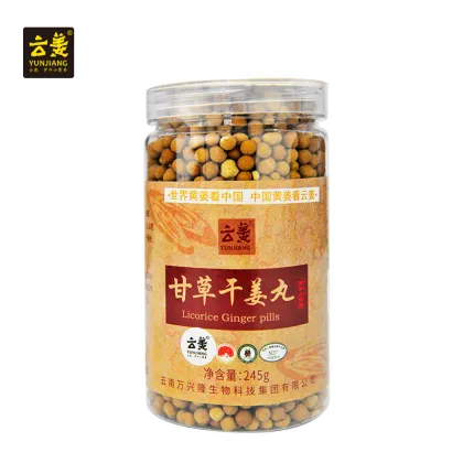 Licorice and Dried Ginger Pill