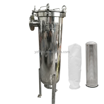 hot sale good use single bag filter ss 304 316 filter housing customized size factory price for paint industry