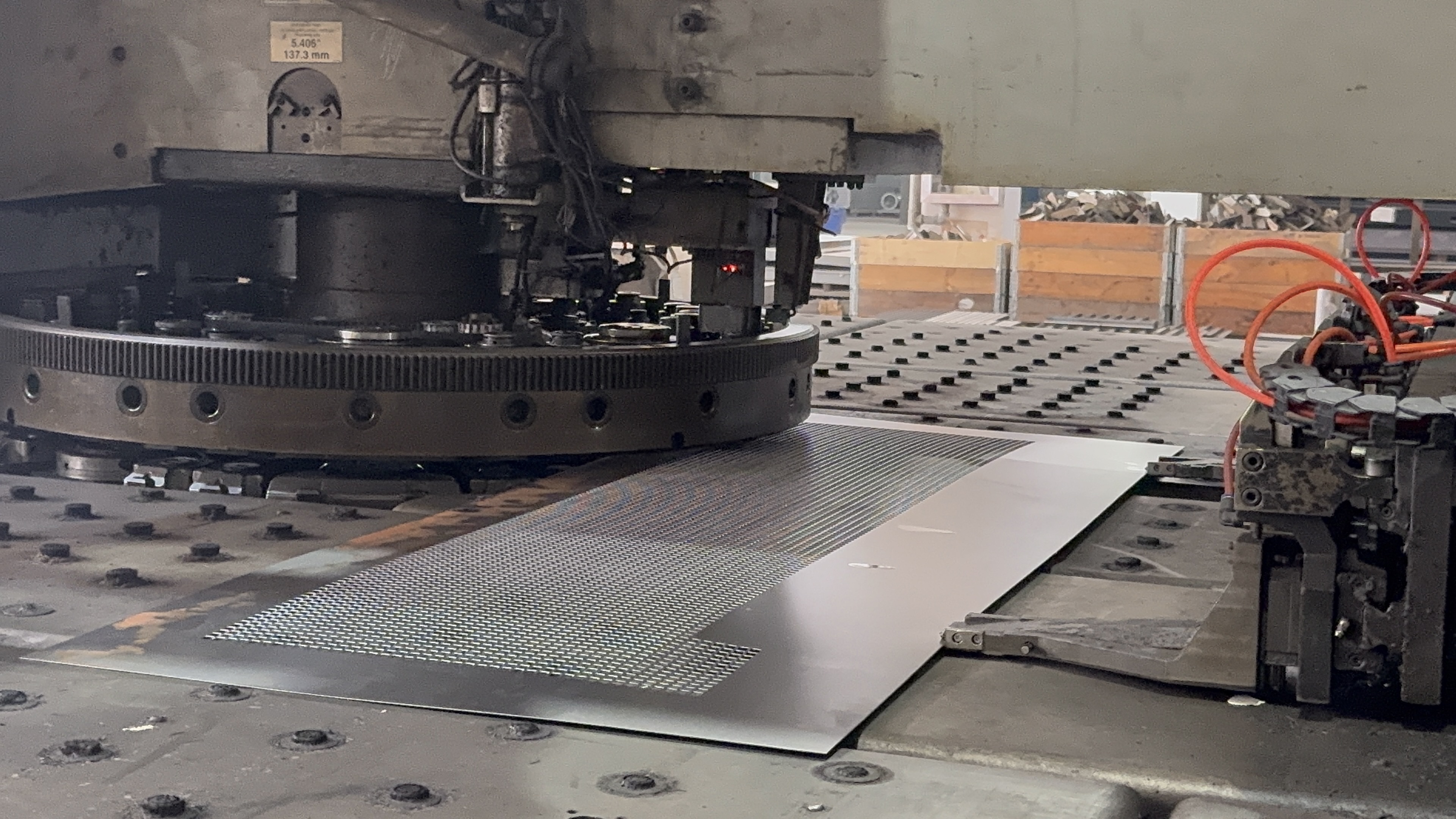 Sheet metal punch