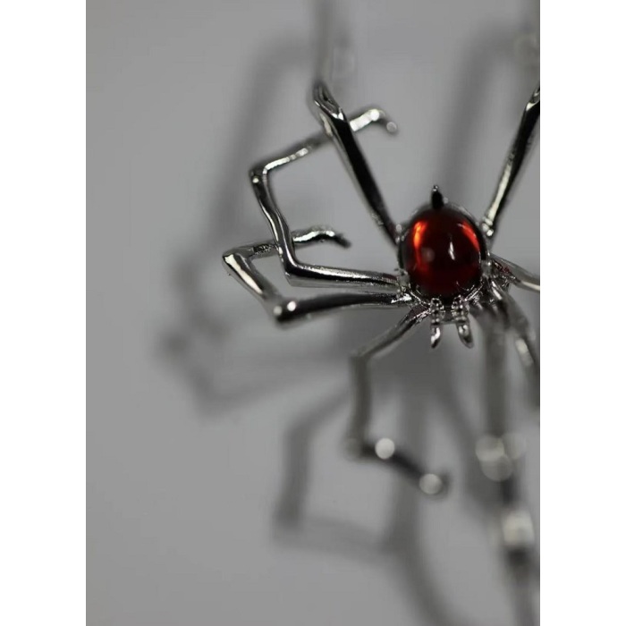 Brincos de jóias de aranha de liga