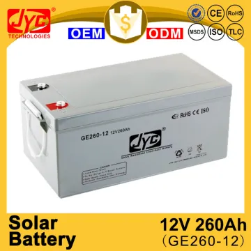 Top sale China manufacturer 12v 260ah agm solar battery