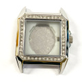 Luxury Electorplating Square Watch Case para reloj