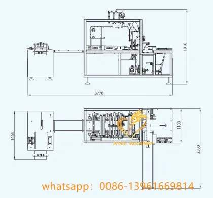 Automatic 3D Cellophane Cellophane Wrapping Machinery