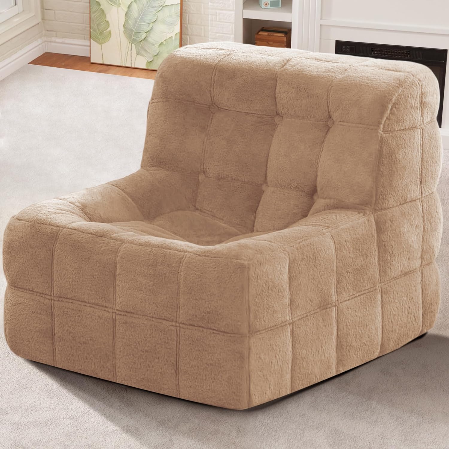 Armless Bean Bag Sofa
