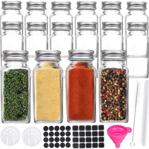 Glass Small Spice Salts Jars