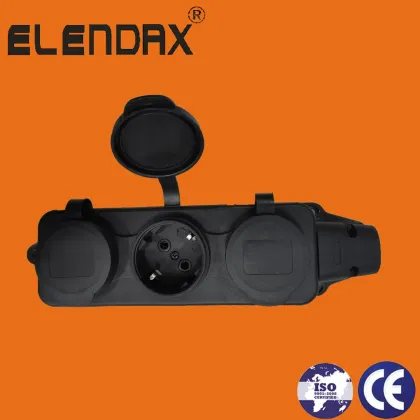 Rubber Three Way Sockets in Cheap Design