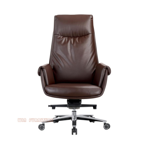 Synthetic Leather Swivel Executive Office Chair