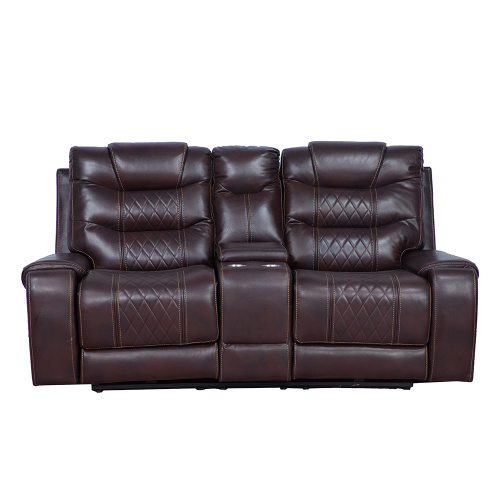 Loveseats Electric Recliner Sofa Home Theater Loveseat Sectional Recliner Sofa Set Manufactory