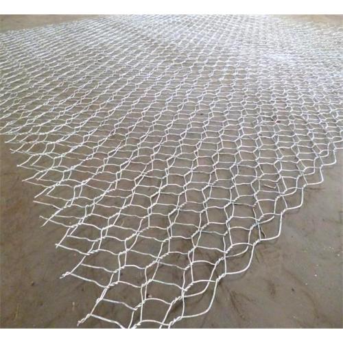 Gabion Mesh for Landscape Construction Galvanized or Black Gabion Mesh Factory