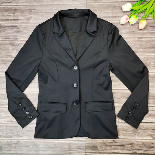 Horse Riding Competition Jacket Black