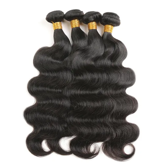 ruimei cuticle aligned raw indian temple human hair lash extension weave bundle with closure vendors