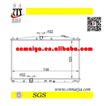 hot all aluminum radiator for cars