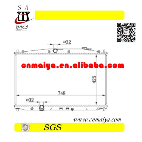 hot all aluminum radiator for cars